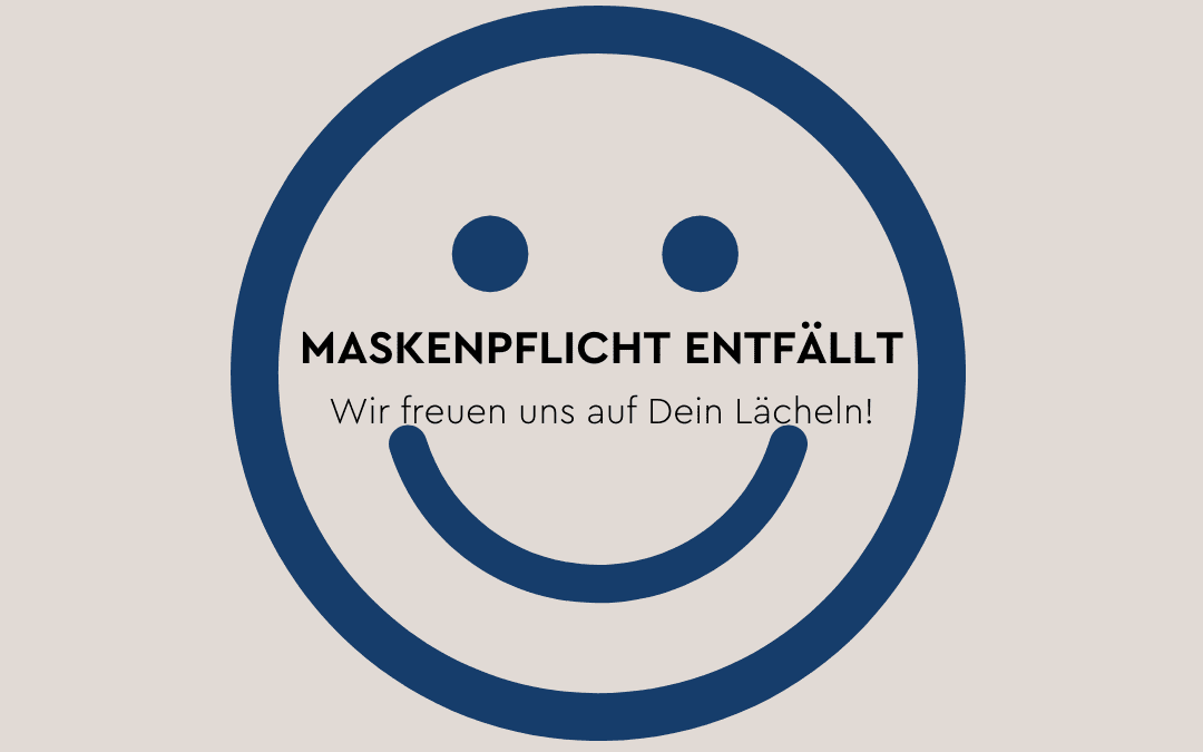 Maskenpflicht entfällt