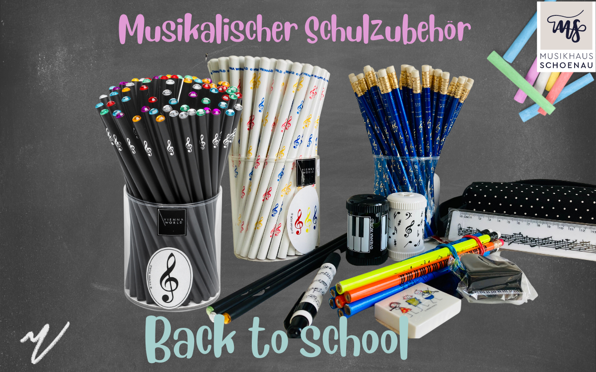 Musikalischer Schulzubehör-Schreibwaren-Geschenke-zum-Schulanfang