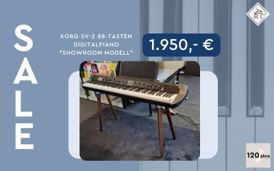 SALE: Korg SV-2 88-Tasten Digitalpiano *Showroom Modell*