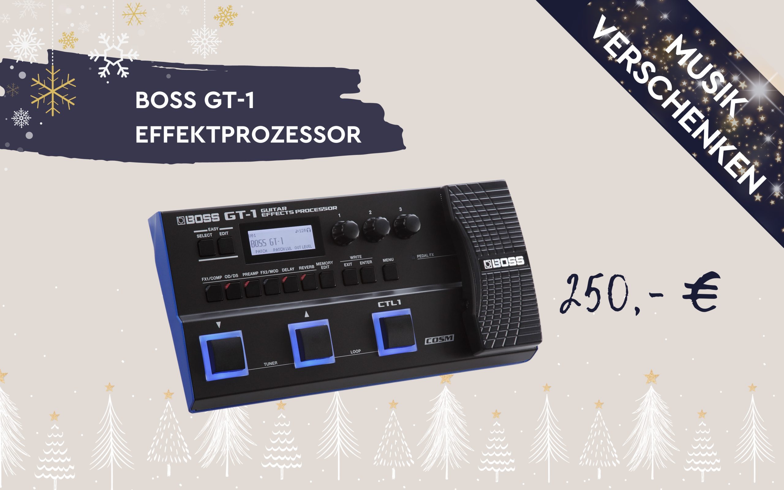 Effektprozessor-Boss-GT-1