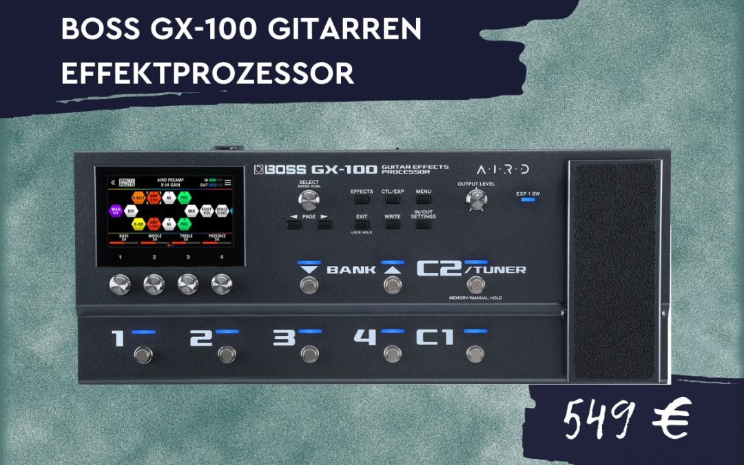 Boss GX-100 Gitarren Effektprozessor