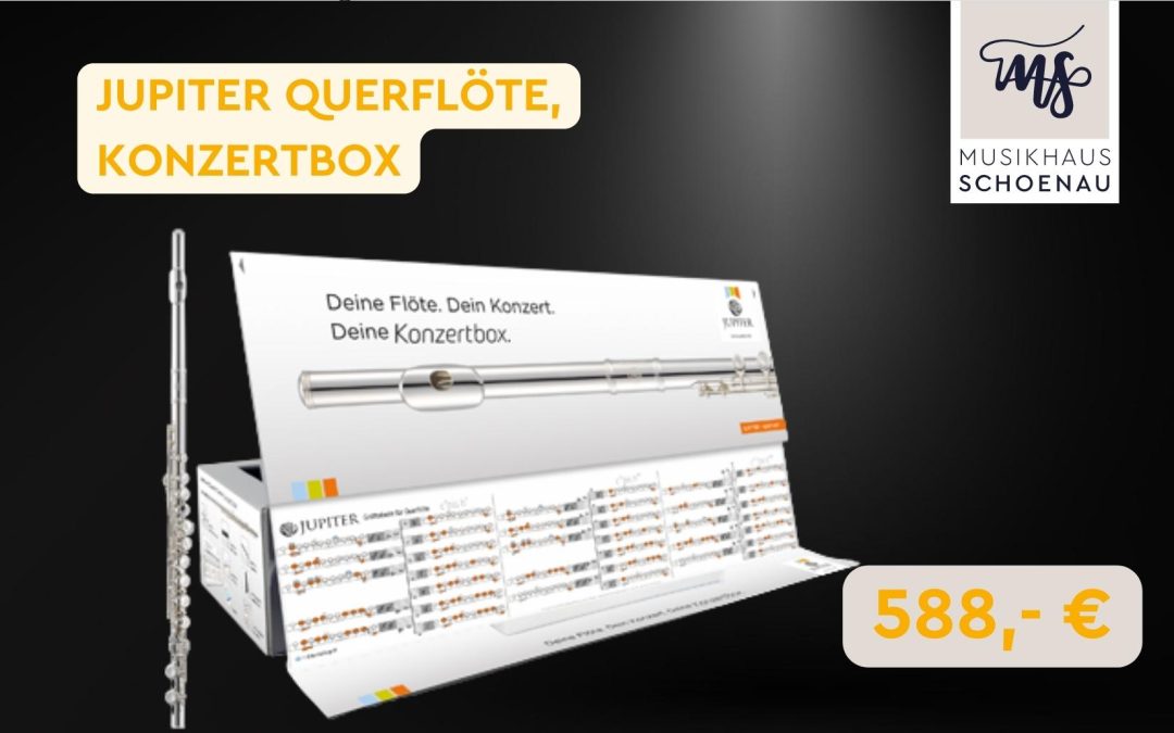 Jupiter Querflöte Konzertbox