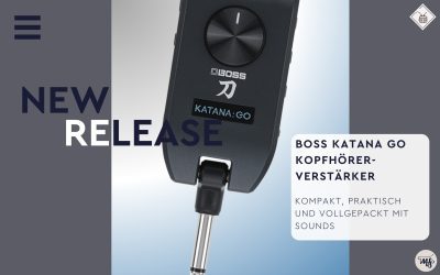 Neu auf dem Markt: Boss Katana GO Kopfhörer-Verstärker
