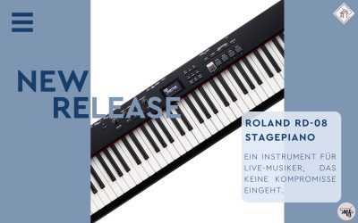 Neu eingetroffen: Roland RD-08 Stagepiano