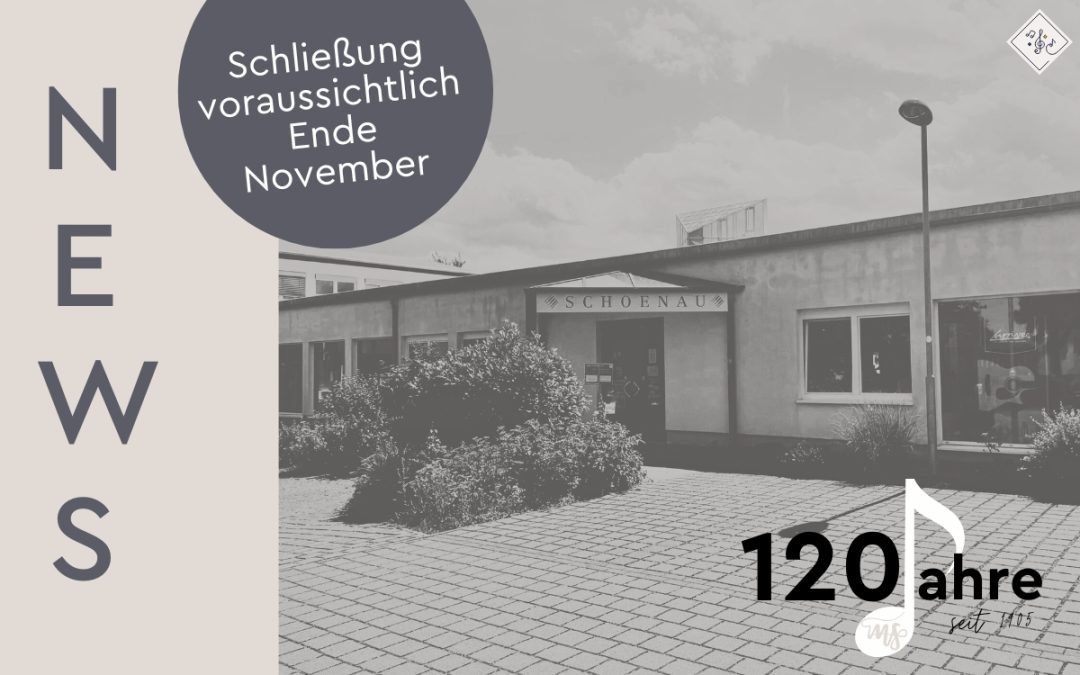 Schliessung voraussichtlich Ende November