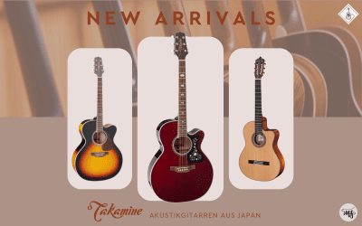 New arrivals: Takamine – Akustikgitarren aus Japan