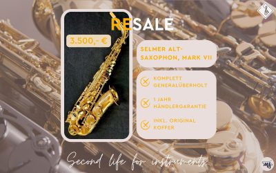 Selmer Alt-Saxophon, Mark VII, Second Hand