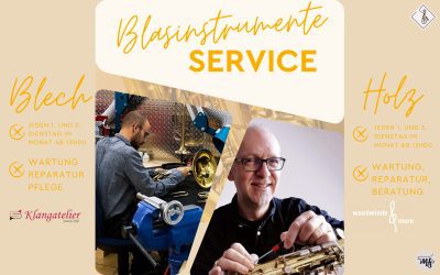 Blasinstrumenteservice am 07.05.