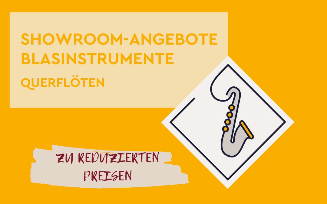 Showroom-Angebote Blasinstrumente